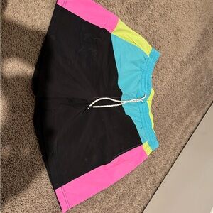 Chubbies Men's Colorblock Swim Hybrids - Black, Pink, Blue, Yellow